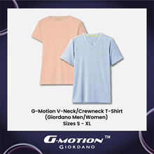 G-Motion V-neck/Crewneck T-shirt (Men/Women)