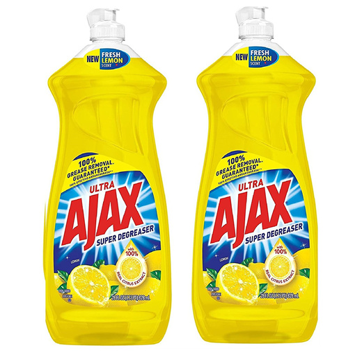 Ajax ultra super degreasing dishwasher - 828ml. —