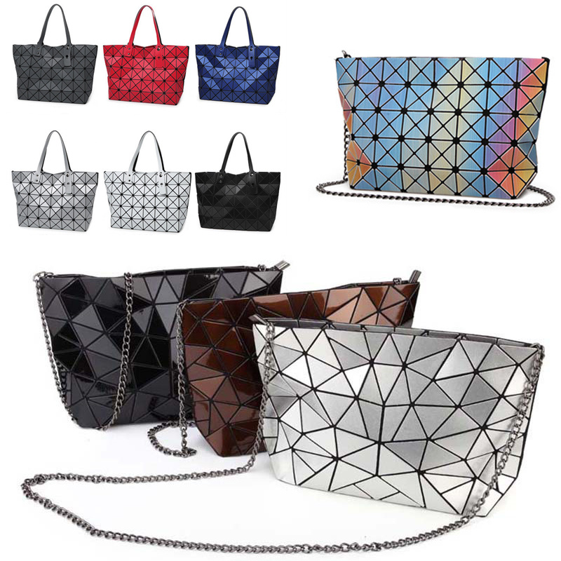 geometric shoulder bag