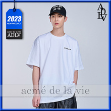 Acme De La Vie Basic Logo Season2 T-Shirt Navy