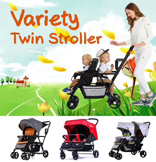 seebaby twin stroller