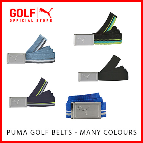 puma canvas belt