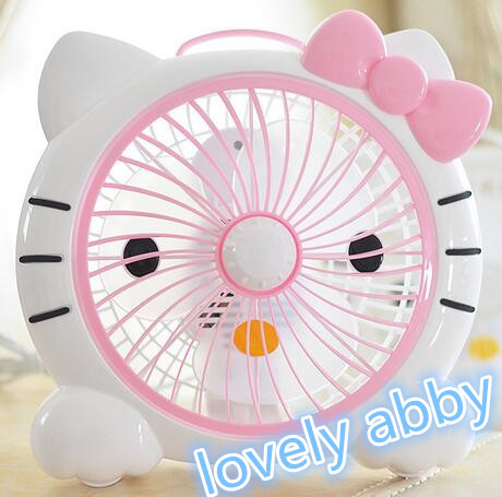 Qoo10 Hello Kitty Cute Cartoon Fan Desk Fan Student Dormitory