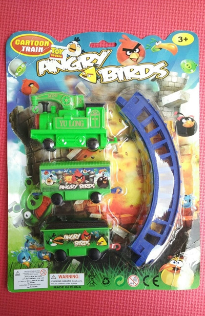 Qoo10 MAINAN  ANAK KERETA API ANGRY  BIRD  CARTOON TRAIN 