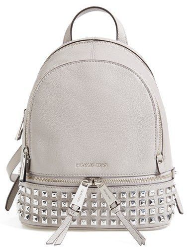 mk backpack with studs