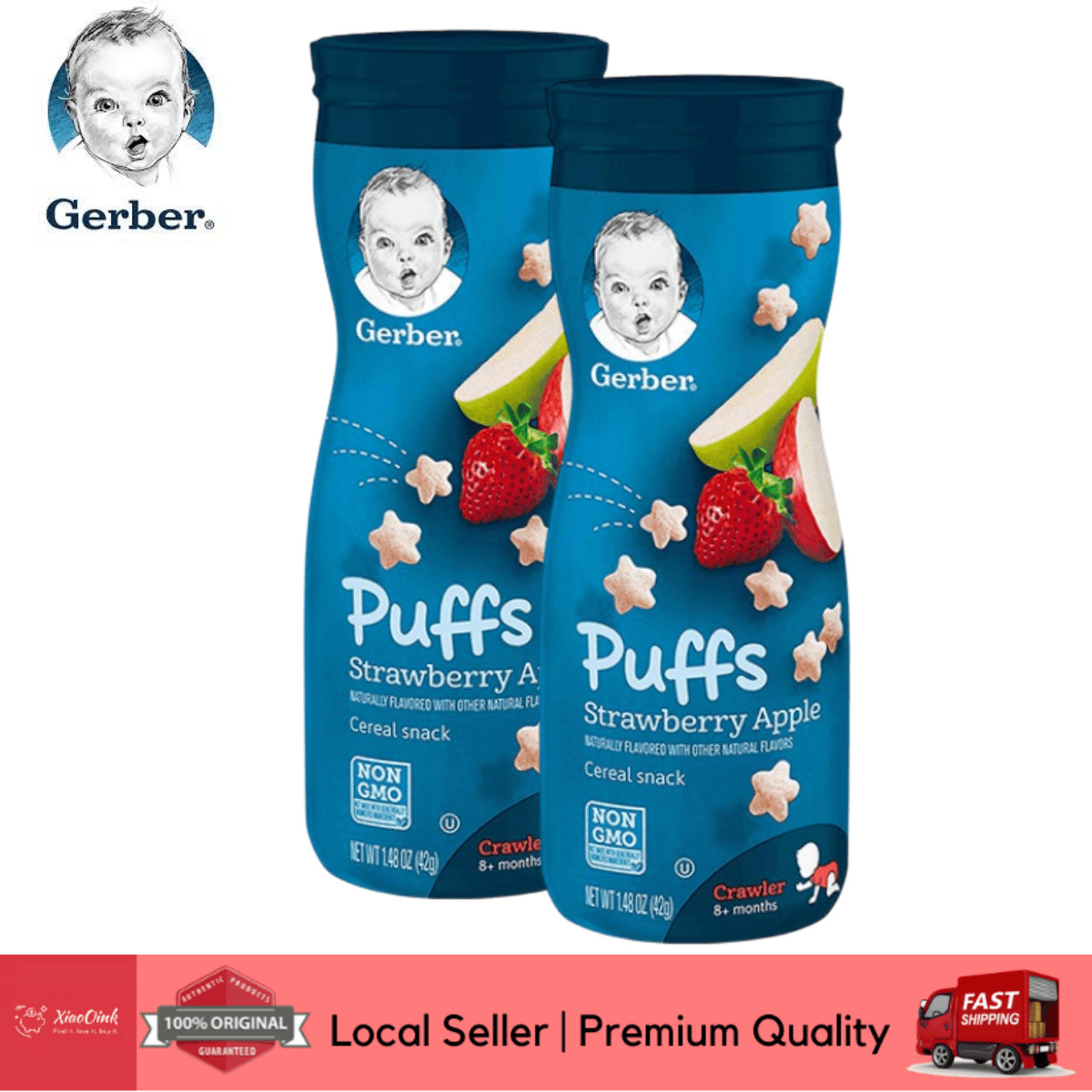 gerber puffs