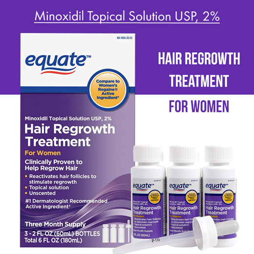 Qoo10 - [equate] Hair Regrowth Treatment for Women : Hair Care