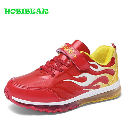 all red boys shoes