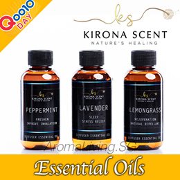 ASAKUKI Essential Oils Gift Set, 6 Pcs Diffuser Oils - Lavender,  Eucalyptus, Lemongrass, Tea Tree, Sweet Orange, Peppermint Scented Oils for  Home Diffuser Humidifier, 6*10ML