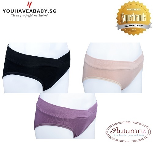 Qoo10 - Autumnz Bamboo Maternity Panty (Single/Twin Pack) [Autumnz Official  St : Baby & Maternity