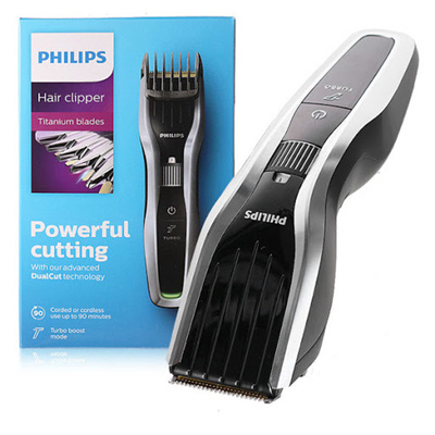 philips series 5000 hair clipper with titanium blades