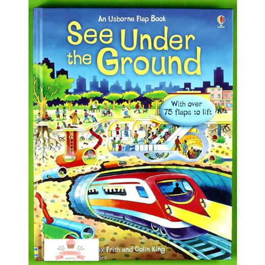 Qoo10 Britain English 3d Usborne See Under The Ground Lift Flap Book Early E Collectibles B