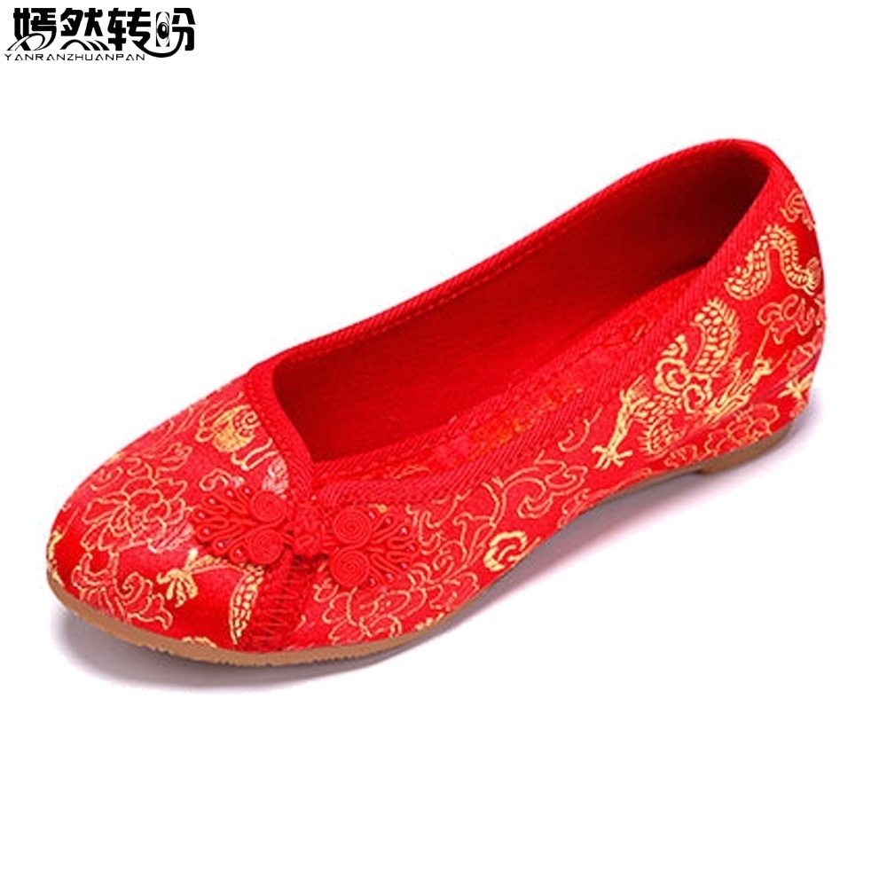 red flat womens shoes