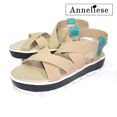 Anneliese sepatu sandal wedges wanita carla