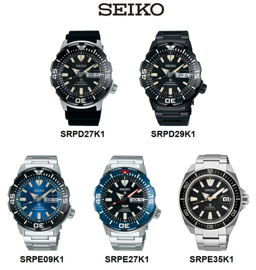 Qoo10 - SEIKO Prospex SRPD27K1 SRPD29K1 SRPE09K1 SRPE27K1 SRPE35K1 Divers  Mens... : Watches