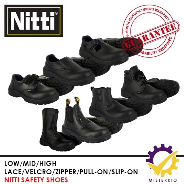 pull on safety shoes