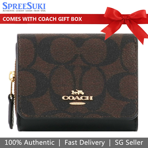 Coach wallet online box