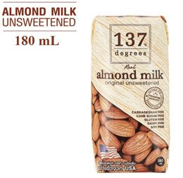 (180ml x 12) 137 Degrees Milk - Almond Unsweetened