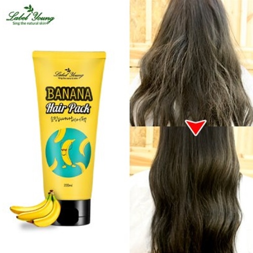 Qoo10 Shocking Banana Hair Pack Hair Treatment Scalp Hair Pack