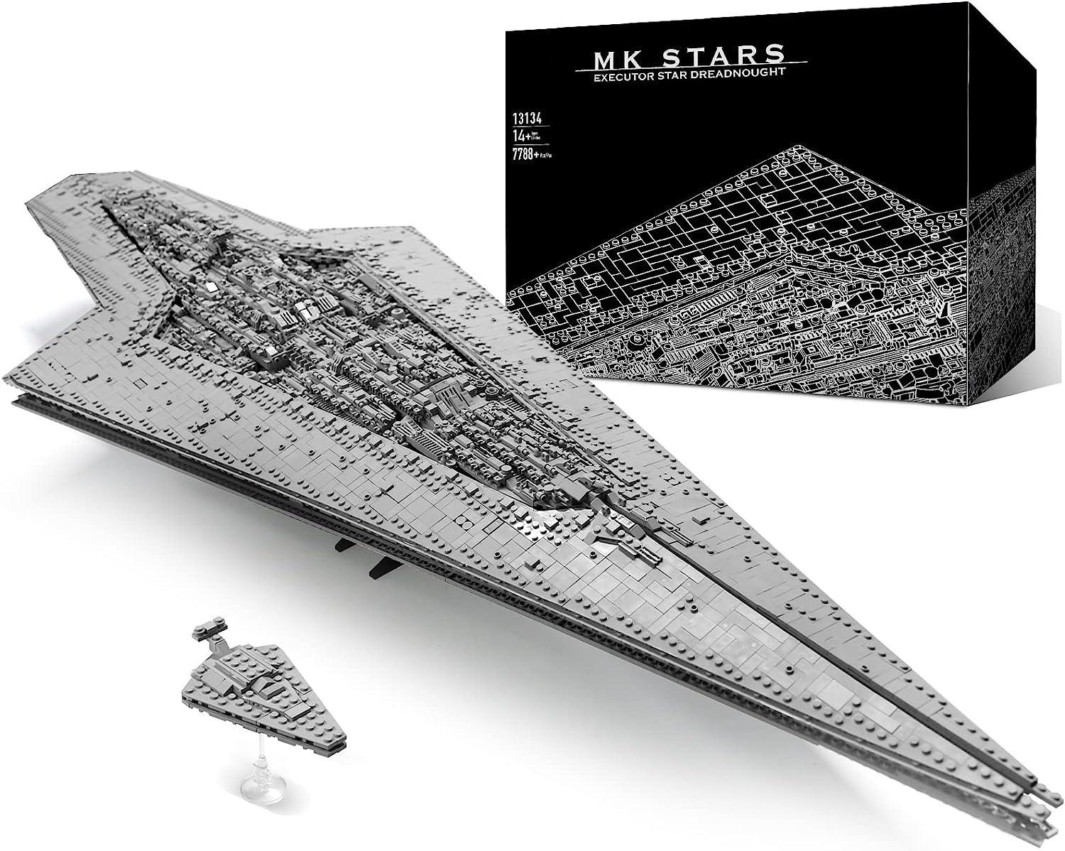 Wish+ | MOULD KING 13134 1.34 Meter Long Super Star Destoyer Ship Model ...