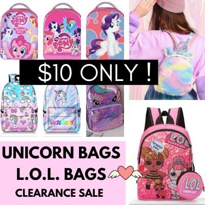 lol unicorn bag