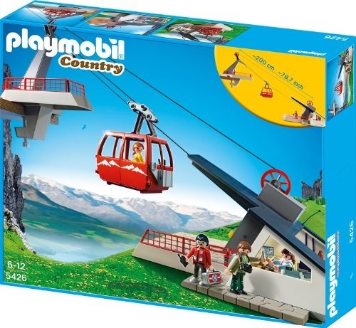 playmobil alpine cable car