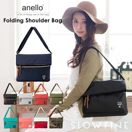Qoo10 - *Japan ANELLO* Folding Shoulder Bag / 100% Original Authentic /Best  Qu : Bag/Wallets