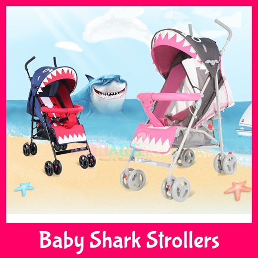 baby shark stroller