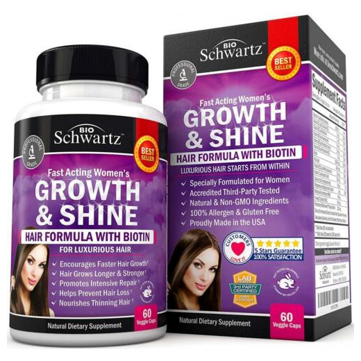 Qoo10 Hair Growth Vitamins With Biotin Exclusive Product For Women Longer Nutritious Items