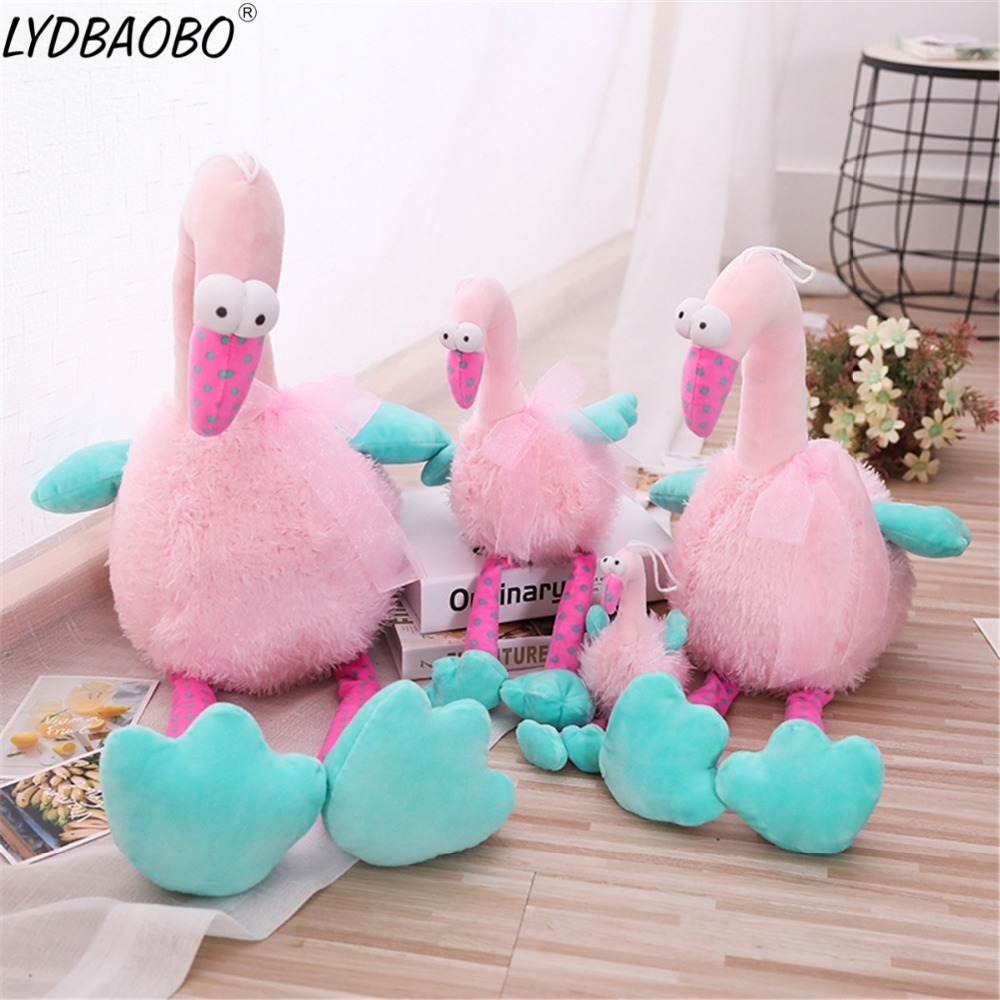 pink flamingo plush