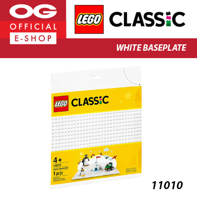 lego classic white baseplate