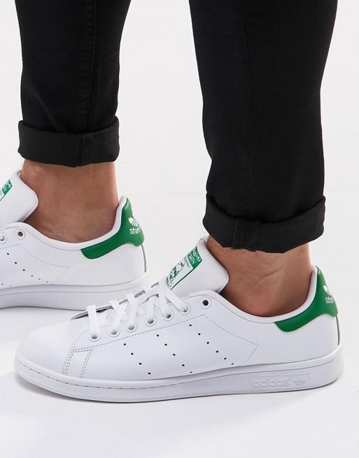 Qoo10 - adidas Originals Stan Smith Leather Sneakers In White M20324 : Shoes
