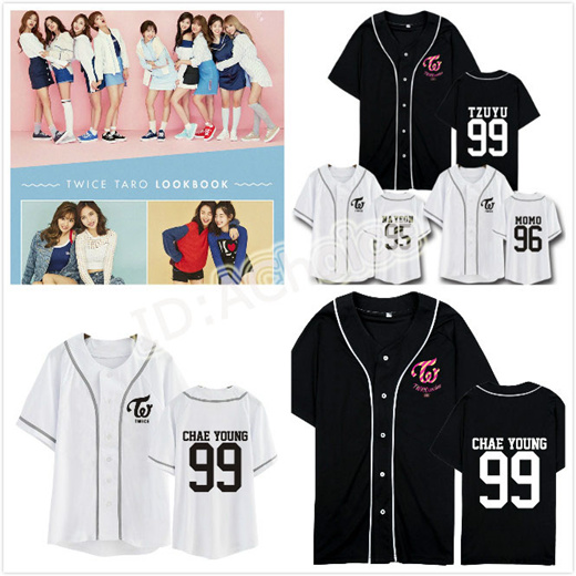 Tops, Twice Momo Baseball Shirt