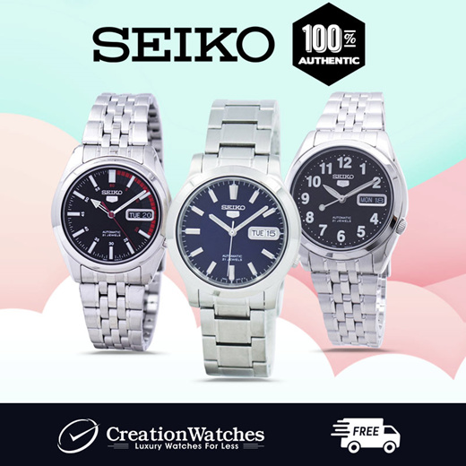 Qoo10 - [CreationWatches] Brand New Seiko Automatic Watch Series For Mens -  10... : Watches