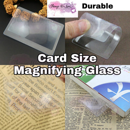 MAGNIFYING-GLASS Search Results : (Low to High)： Items now on sale at