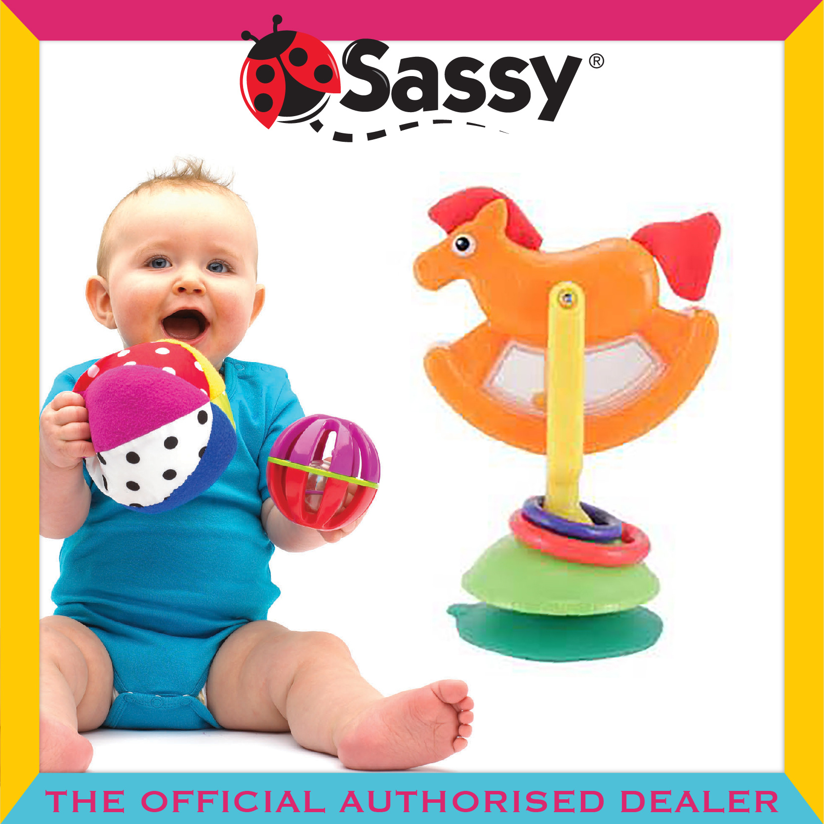 sassy suction toy