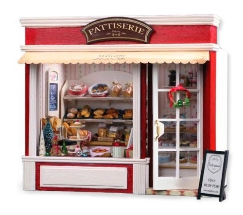 miniature dollhouse kit bakery