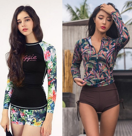 swimwear long sleeve and short