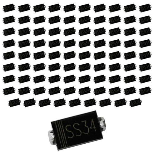 Qoo10 - 100pcs 1N5822 SMA SS34 SMD Schottky Diode Electronic Project ...