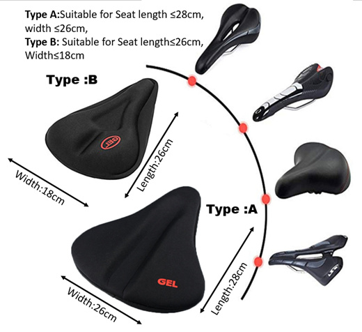 cushion cover for bike seat