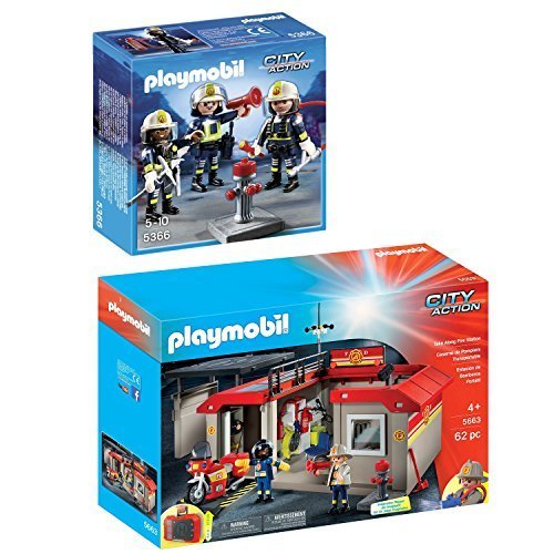 playmobil fire station