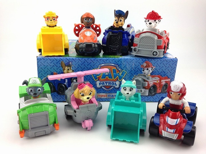 paw patrol rocky truck toy