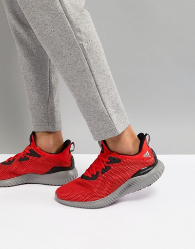 adidas alphabounce uomo rosso