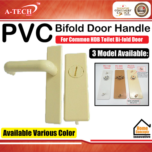 Easy guide to replacing BROKEN bifold door handle (HDB bifold door) BRAND:  A-tech 