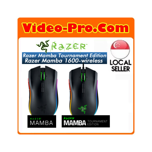 Qoo10 Razer Mamba Tournament Edition Razer Mamba 1600 Wireless Multi Color Computer Game