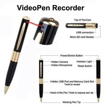 spy pen microphone