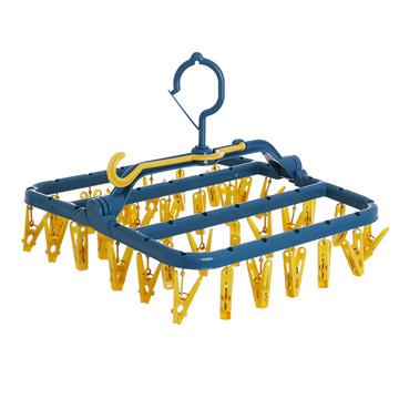 40Pcs Laundry Sock Clips Socks Hanger Laundry Clothes Clips Clothespins  Clips Drying Racks Drying or Hanging Clips