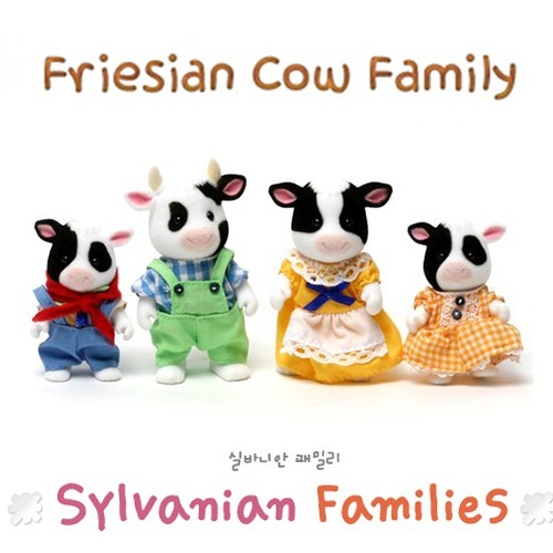 sylvanian families cow family