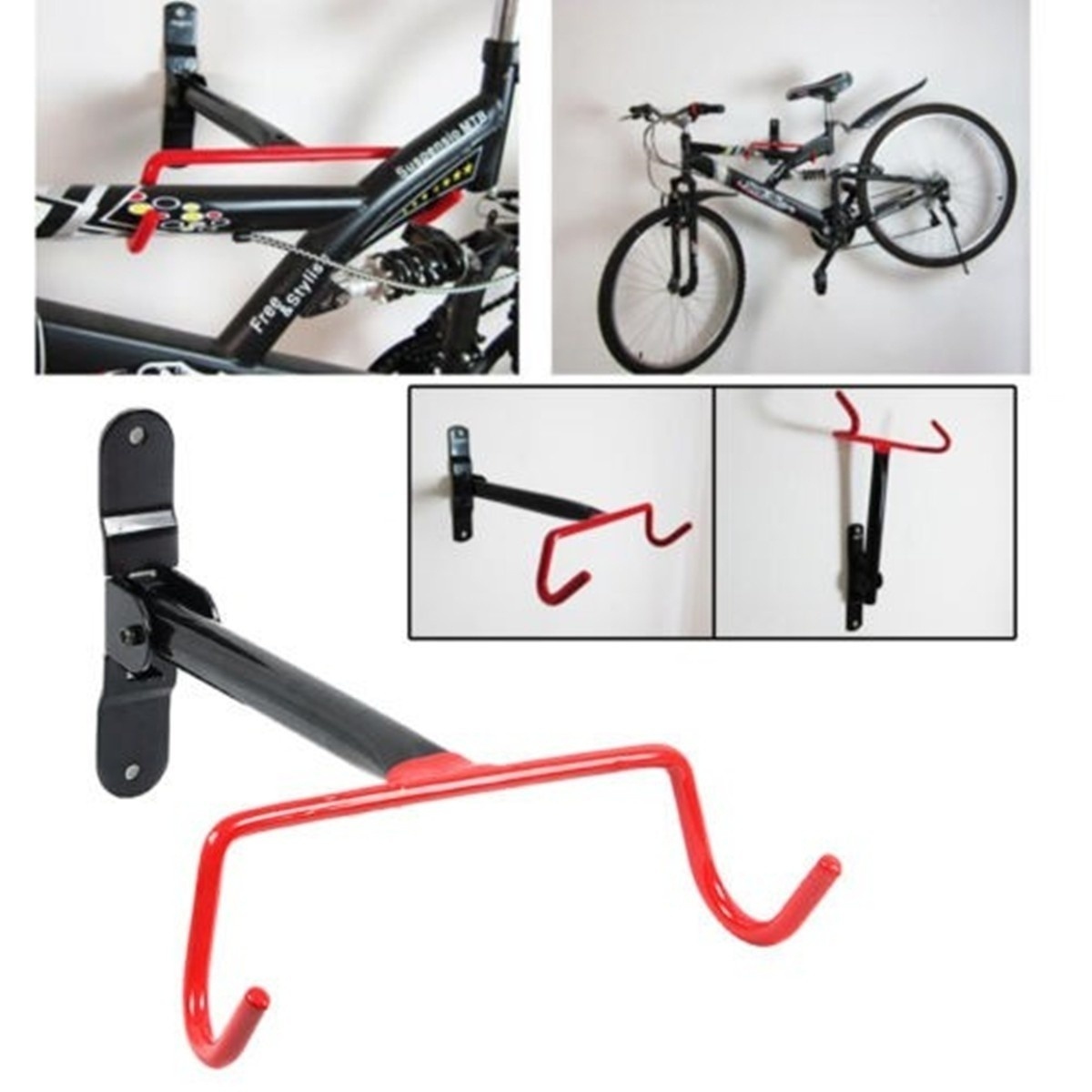 Qoo10 Cycling Bike Storage Garage Wall Mount Hanger Bicycle