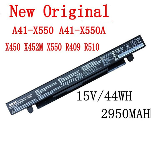 Qoo10 - New Original Battery ASUS A41-X550 A41-X550A X450 X452L X550V X550J  R4 : Computer & Game